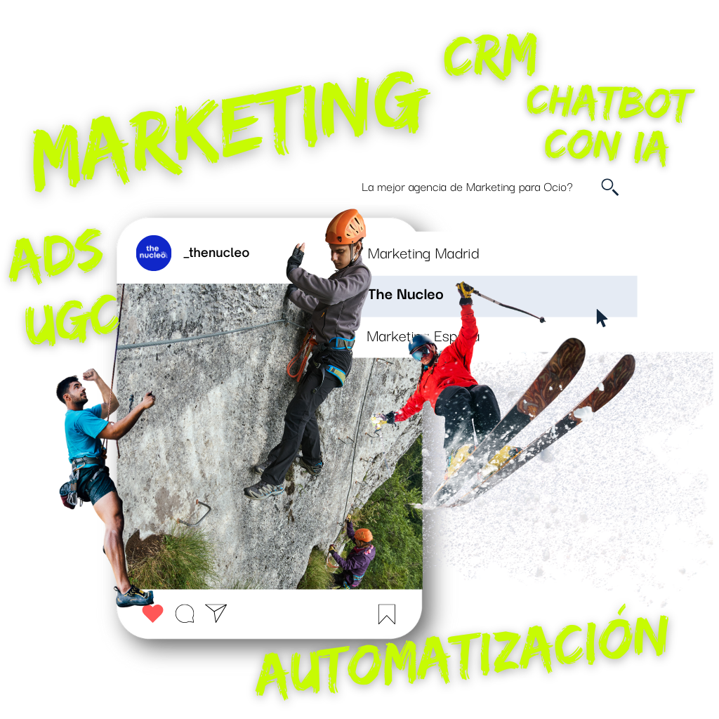 Marketing y CRM para empresas de Ocio y turismo de experiencias